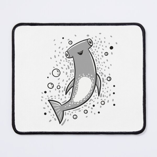 Item preview, Happy Hammerhead shark designed and sold by jasmineberry.