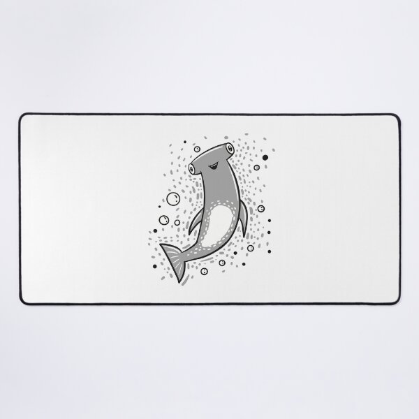 Item preview, Happy Hammerhead shark designed and sold by jasmineberry.