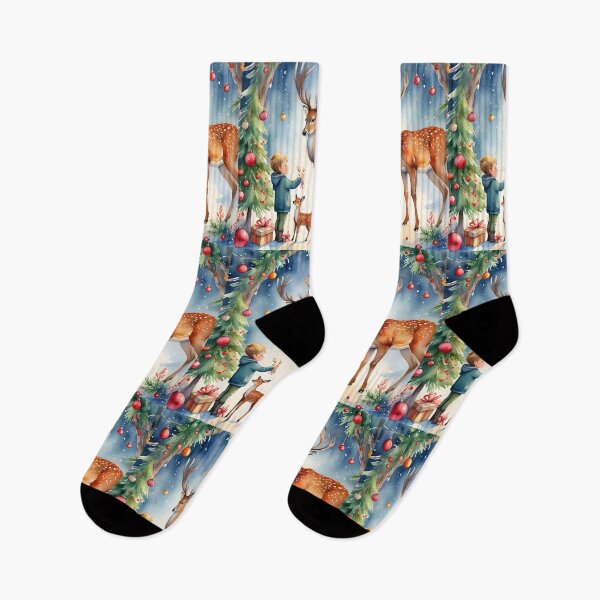 Item preview, The Boy and the Deer Forest designed and sold by Ciervo Primavera.