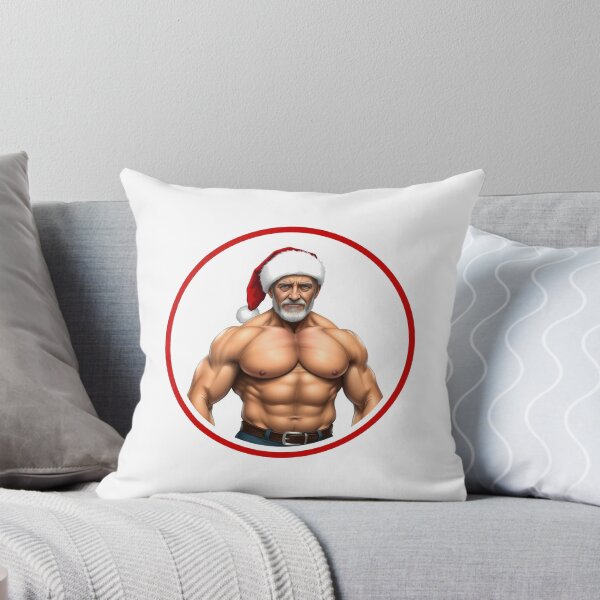 Item preview, Bodybuilder Santa Claus designed and sold by muscledaddies.
