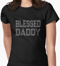 Blessed Daddy Gray Women's Fitted T-Shirt