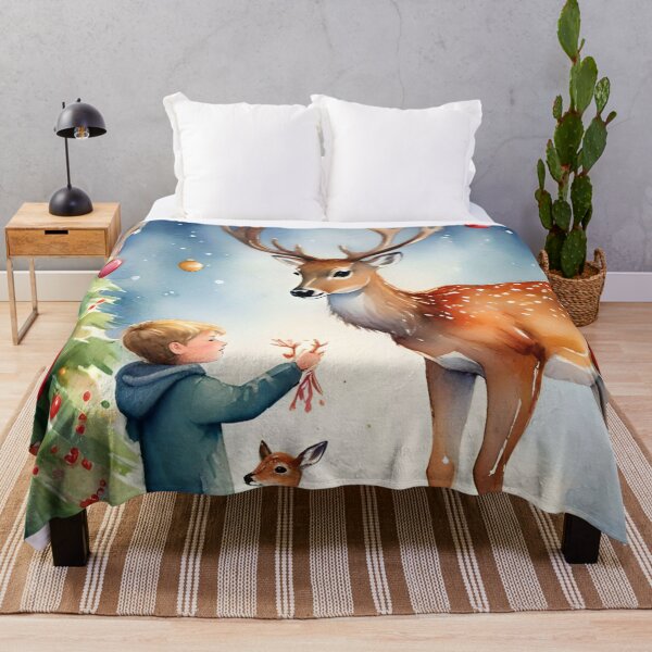 Item preview, The Boy and the Deer Forest designed and sold by Ciervo Primavera.