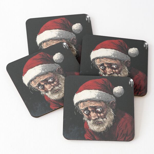 Item preview, worlds been naughty 4 - black and white christmas melancholic manga anime santa designed and sold by ForsakenFrames.