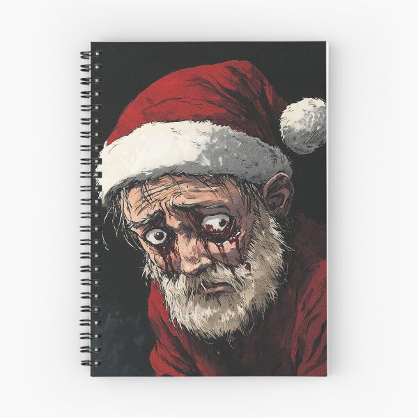 Item preview, worlds been naughty 4 - black and white christmas melancholic manga anime santa designed and sold by ForsakenFrames.