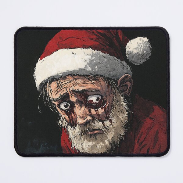 Item preview, worlds been naughty 4 - black and white christmas melancholic manga anime santa designed and sold by ForsakenFrames.