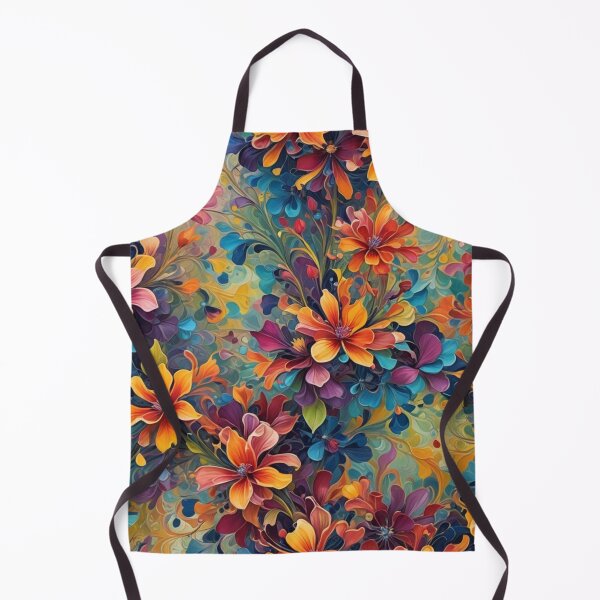 Item preview, Abstract Colorful Floral Pattern designed and sold by calibrit.
