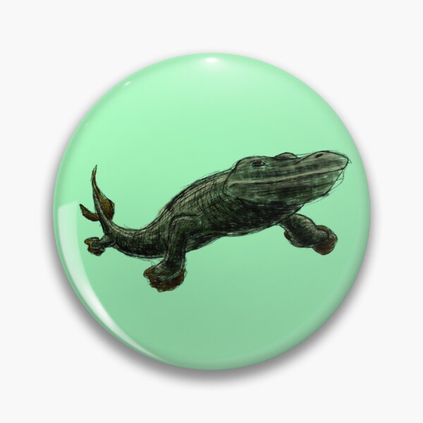 Item preview, Tiktaalik: The Evolutionary Pioneer (No Quote) - T-Shirts, Stickers, Posters designed and sold by MechanicalART.