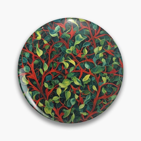 Item preview, Abstract Red and Green Holiday Leaves Pattern designed and sold by calibrit.