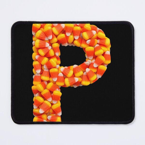 Item preview, CANDY CORN LETTER P designed and sold by ART-TYPE.