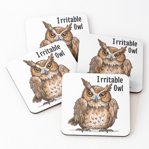 Item preview, Irritable Owl designed and sold by DanielsPODservices.