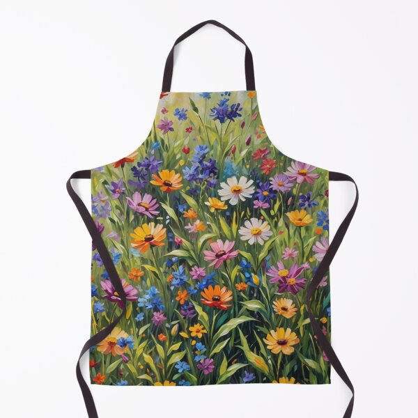 Item preview, Abstract Colorful Field of Flowers designed and sold by calibrit.