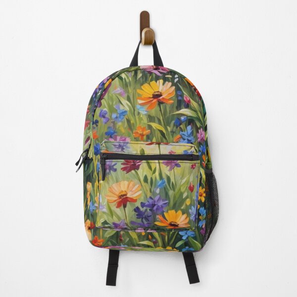 Item preview, Abstract Colorful Field of Flowers designed and sold by calibrit.