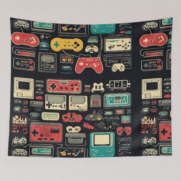 Item preview, Retro Consoles #2 designed and sold by Zenvo.