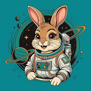 Artwork thumbnail,  Cosmic Rabbit Explorer by NiRia Spot
