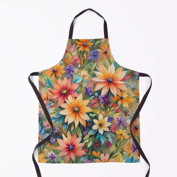 Item preview, Abstract Colorful Field of Flowers designed and sold by calibrit.