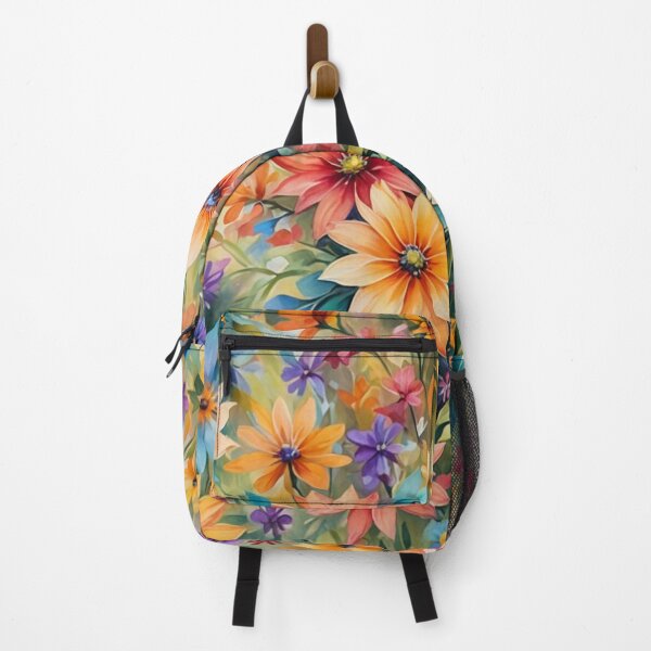 Item preview, Abstract Colorful Field of Flowers designed and sold by calibrit.