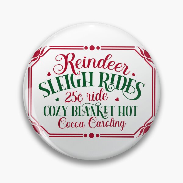 Item preview, Reindeer Sleigh Rides Sign designed and sold by kimberpix.
