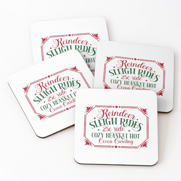 Item preview, Reindeer Sleigh Rides Sign designed and sold by kimberpix.