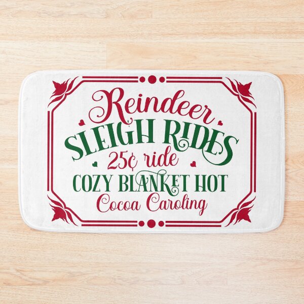 Item preview, Reindeer Sleigh Rides Sign designed and sold by kimberpix.