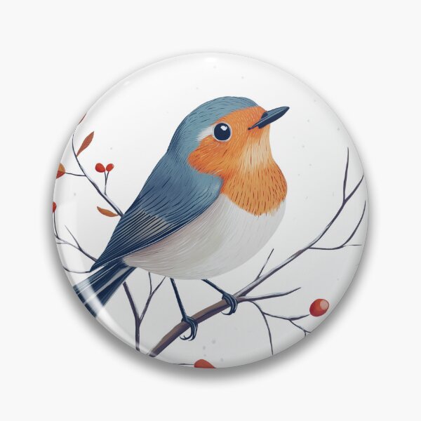 Item preview, Winter Robin designed and sold by OtterComforts.