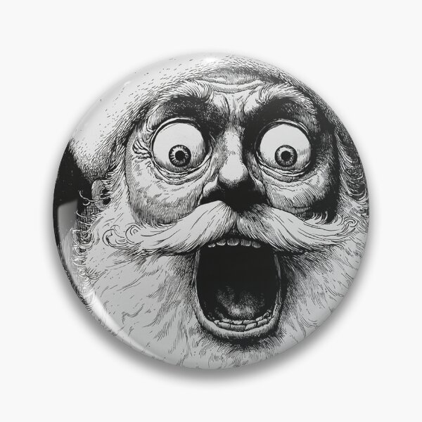 Item preview, youve been naughty 2 - black and white christmas horror manga anime santa designed and sold by ForsakenFrames.