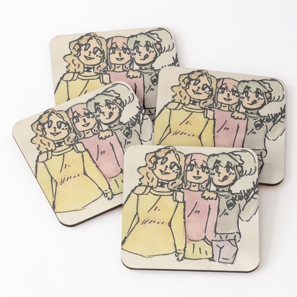 Item preview, Three friends designed and sold by Kelly2arts.