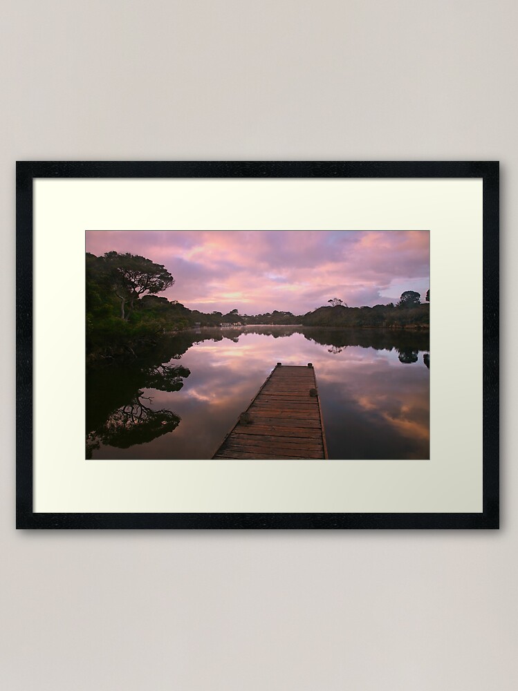 Thumbnail 1 of 7, Framed Art Print, Glenelg River Awakens, Australia designed and sold by Chockstone.