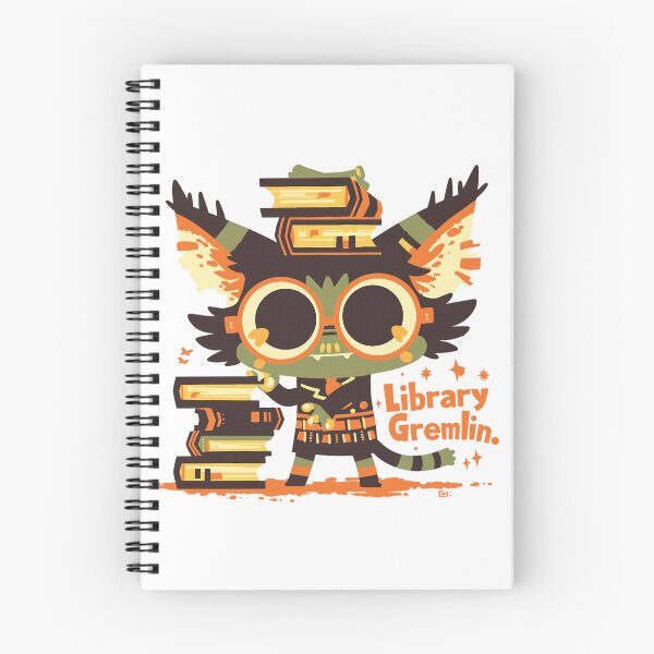 Item preview, Library Gremlin designed and sold by Nowshin Tasnim.