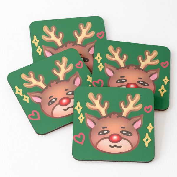 Item preview, Cute Chibi Christmas Reindeer designed and sold by NaneartMagical.