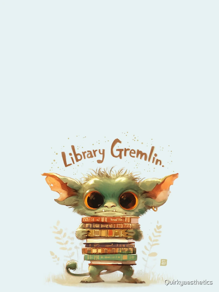 Thumbnail 4 of 4, iPhone Case, Library Gremlin designed and sold by Quirkyaesthetics.