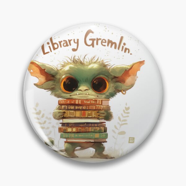 Item preview, Library Gremlin designed and sold by Nowshin Tasnim.