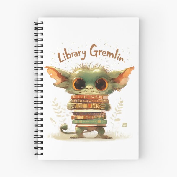 Item preview, Library Gremlin designed and sold by Nowshin Tasnim.