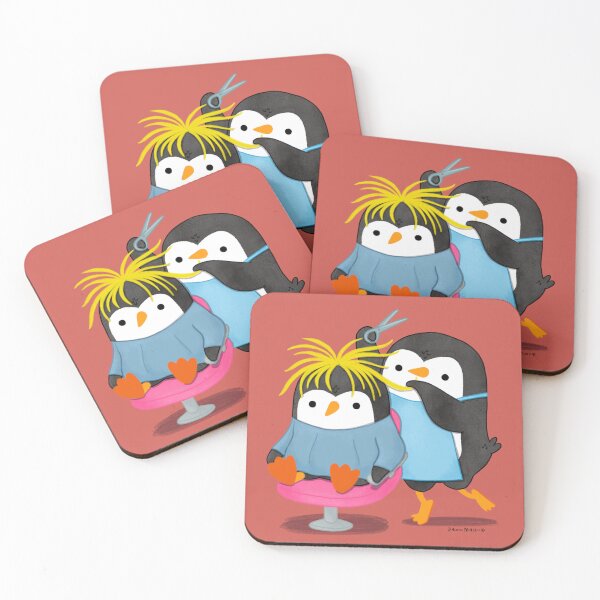 Item preview, Hairdresser Penguin designed and sold by thepenguinsfamily.