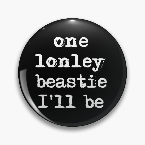 Item preview, One lonely Beastie I'll be-white designed and sold by HerbalBlue.