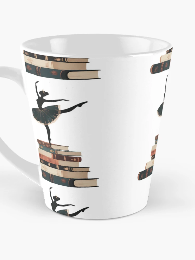 Thumbnail 3 of 4, Coffee Mug, Library Ballet designed and sold by Quirkyaesthetics.