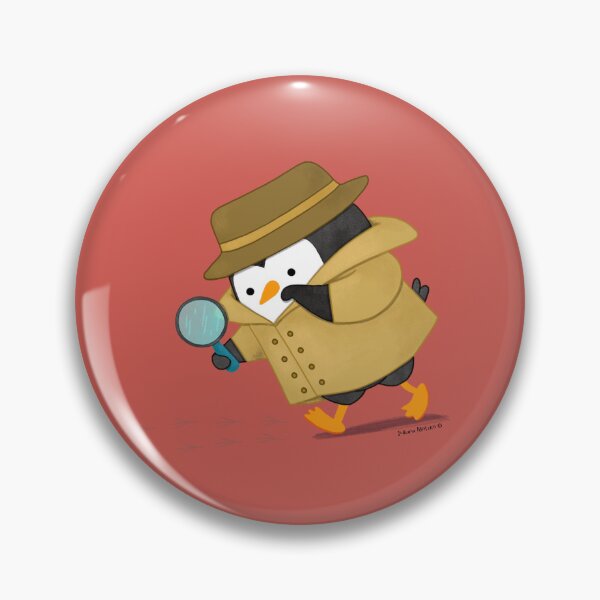 Item preview, Investigator Penguin designed and sold by thepenguinsfamily.