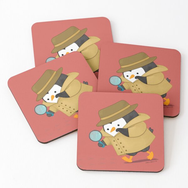 Item preview, Investigator Penguin designed and sold by thepenguinsfamily.
