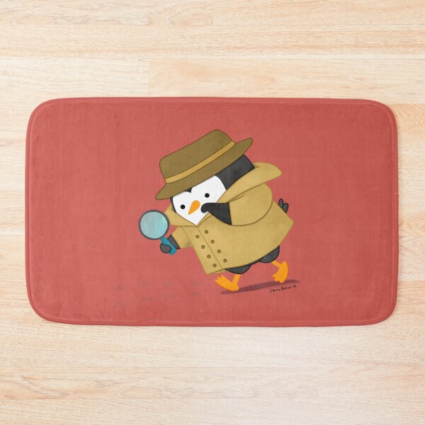 Item preview, Investigator Penguin designed and sold by thepenguinsfamily.