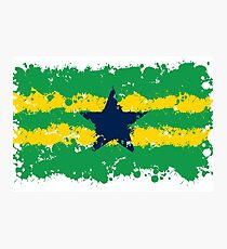 Serenity flag Photographic Print