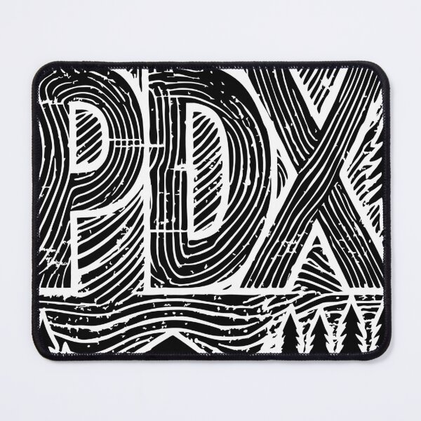 Item preview, Woodblock Image of PDX designed and sold by CreatedMuse.