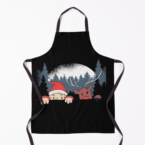 Item preview, Santa and Rudolph Sneaking designed and sold by TurtleDojo.