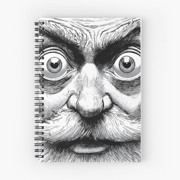 Item preview, youve been naughty 1- black and white christmas horror manga anime santa designed and sold by ForsakenFrames.
