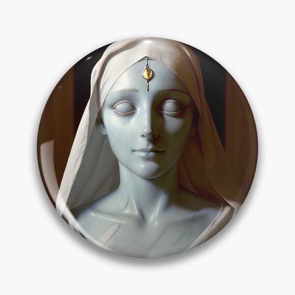 Item preview, Third Eye Veiled Vestal Priestess designed and sold by hauntedtees.