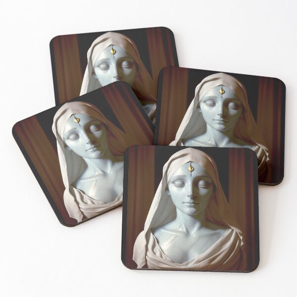 Item preview, Third Eye Veiled Vestal Priestess designed and sold by hauntedtees.