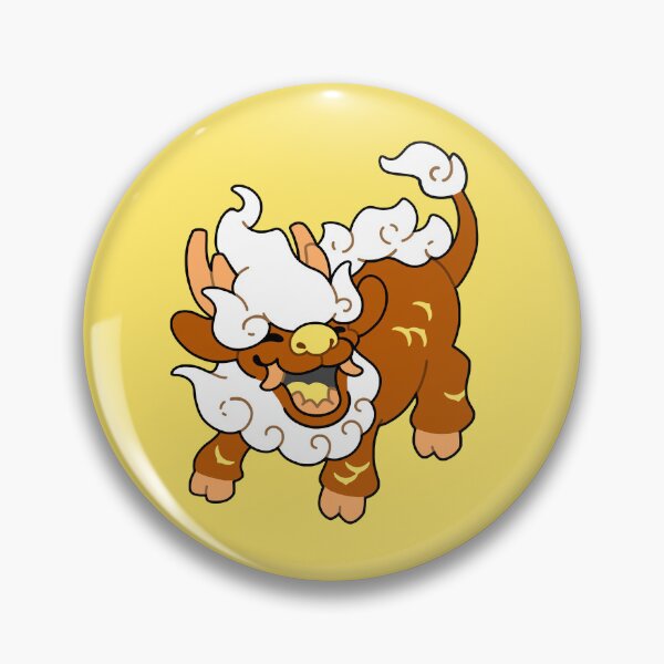 Item preview, Cheerful Qilin (Gold) designed and sold by KailaniPinonArt.