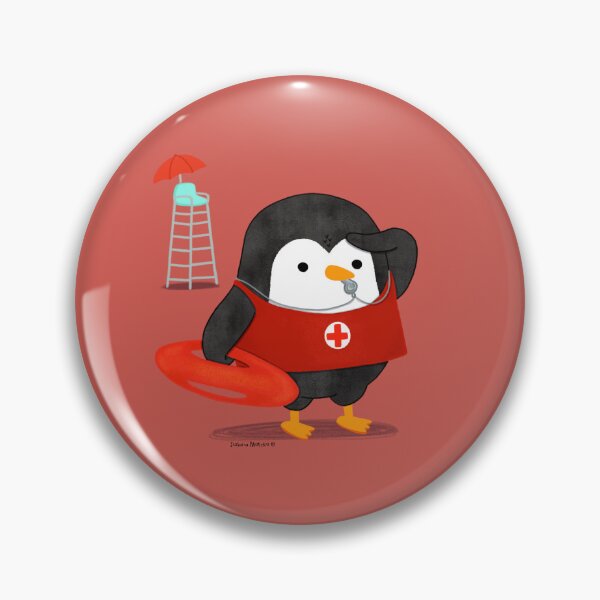 Item preview, Lifeguard Penguin designed and sold by thepenguinsfamily.