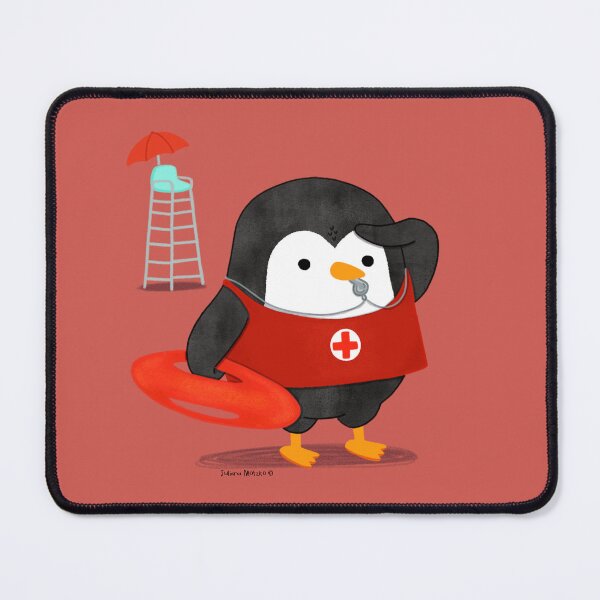Item preview, Lifeguard Penguin designed and sold by thepenguinsfamily.