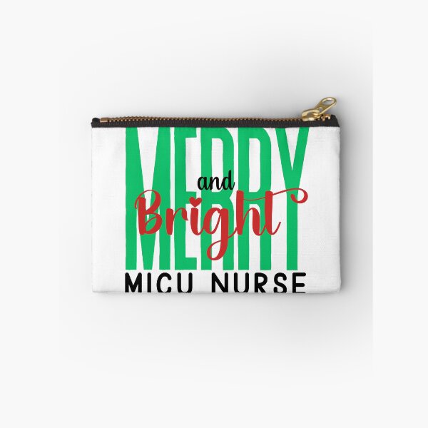Item preview, MICU Nurse Merry and Bright (Holiday) designed and sold by Whackadoodletee.