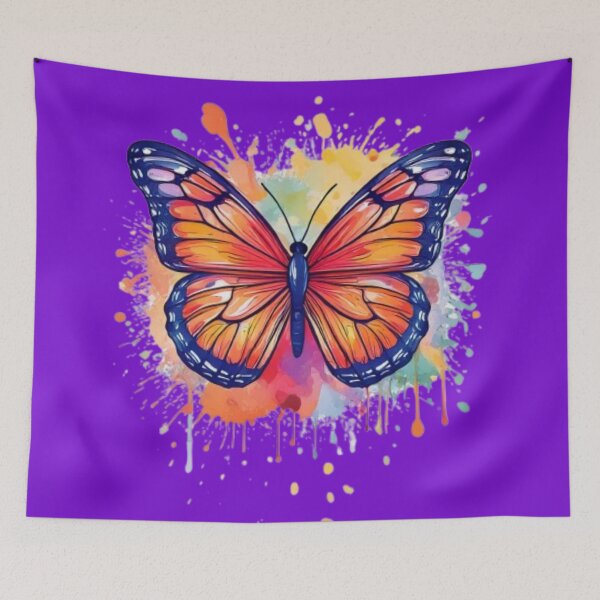 Item preview, stunning powerful butterfly art. designed and sold by Trianglegreen.