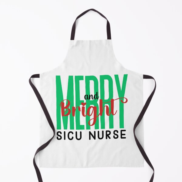 Item preview, SICU Nurse Merry and Bright (Holiday) designed and sold by Whackadoodletee.